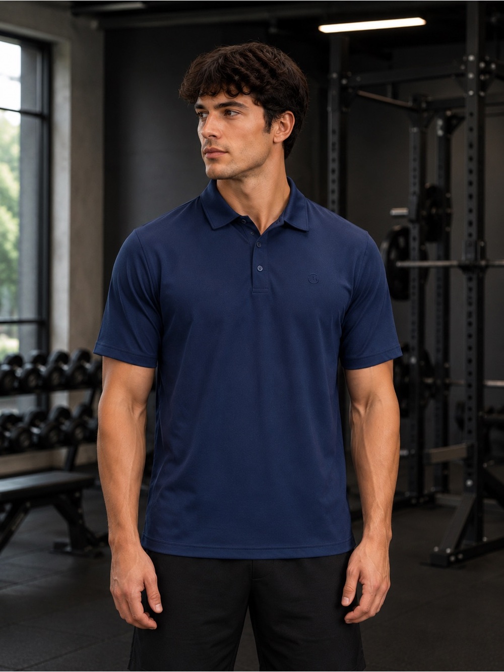 Lululemon Logo Sport Polo Short Sleeve